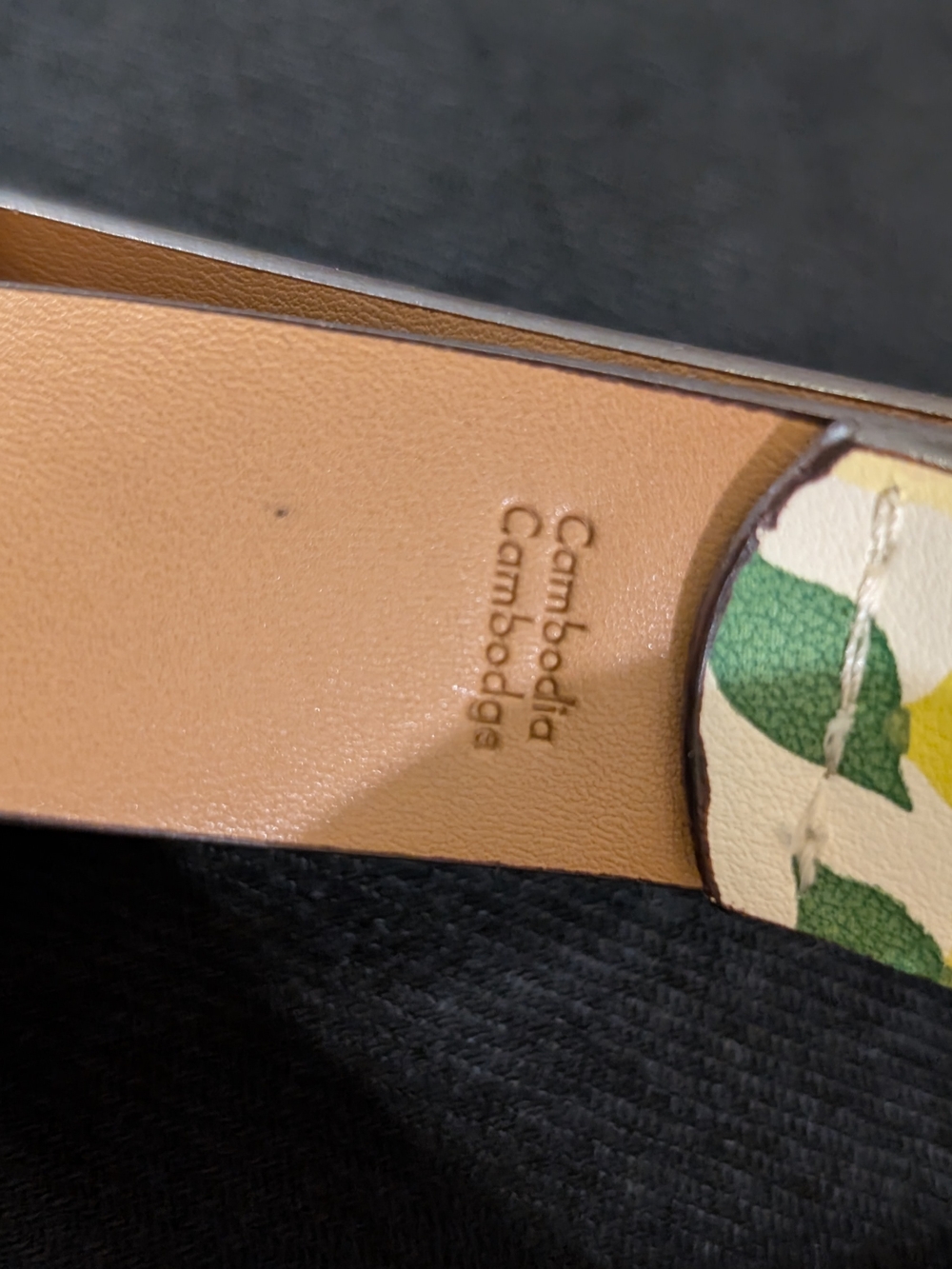 Kate Spade Lemon Print Leather Belt Bag Waist Bag S/M + Beauty Extras - Picture 7 of 14